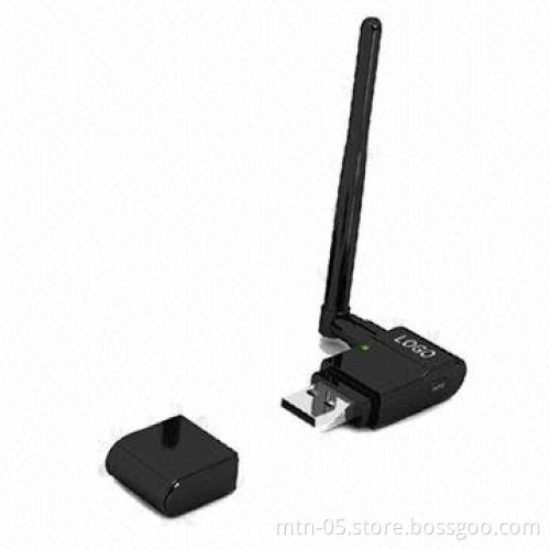 Networking Card with One Detachable Antenna and Pair-wise Key Authentication Services